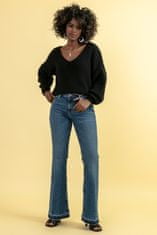 Fobya Klasičen ženski pulover Garvudd črna 34-36