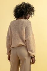 Fobya Klasičen ženski pulover Garvudd Slonokoščena 38-40