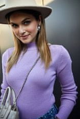 Fasardi Ženska majica z ovratnikom Neku lila Universal