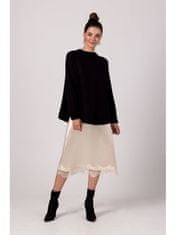 BeWear Klasičen ženski pulover Elyamour BK105 črna Universal