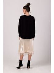 BeWear Klasičen ženski pulover Elyamour BK105 črna Universal