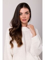 BeWear Ženski dolgi pulover Elyamour BK105 bela Universal