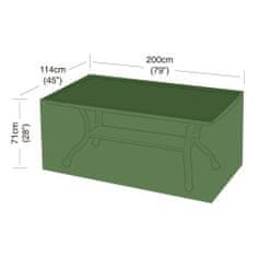 STREFA Prevleka za pravokotno mizo z 8 sedeži 200x114x71cm (polietilen)