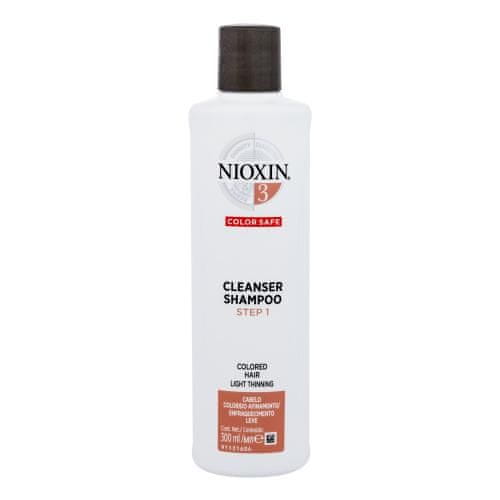 Nioxin System 3 Color Safe Cleanser šampon proti redčenju las za ženske
