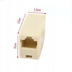 Malatec RJ45 omrežni I člen spojnik UTP adapter - vtični konektor