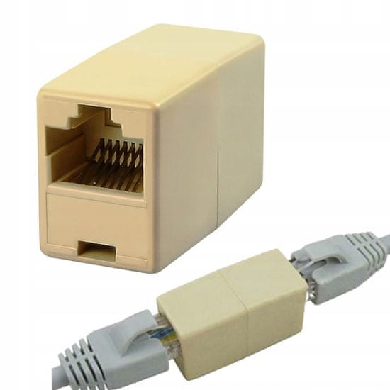 Malatec RJ45 omrežni I člen spojnik UTP adapter - vtični konektor