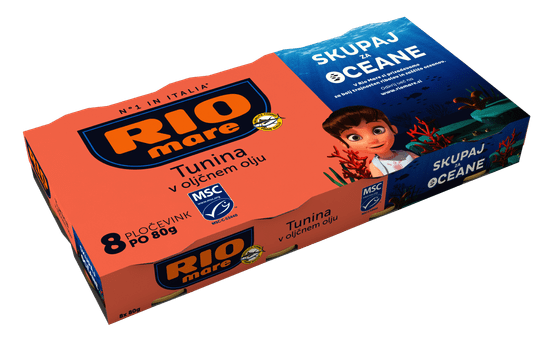 Rio Mare tunina v oljčnem olju, 8 x 80 g