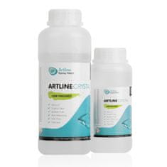 Artline Epoxy Resin CRYSTAL - Epoksidna smola s trdilcem - 0,9 kg, prozorna, z nizko viskoznostjo, 2:1