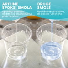 Artline Epoxy Resin CRYSTAL - Epoksidna smola s trdilcem, 300 gr, prozorna, z nizko viskoznostjo