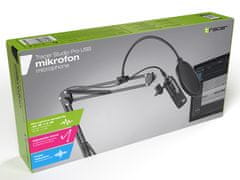Tracer Studio PRO USB mikrofon set, črn
