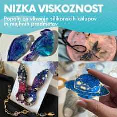 Artline Epoxy Resin CRYSTAL - Epoksidna smola s trdilcem, 300 gr, prozorna, z nizko viskoznostjo