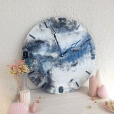 Artline Epoxy Resin silikonski kalup - okrogla ura + mehanizem gibanja ure, 37*37*0.8 cm