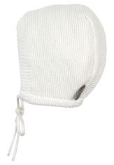 Sterntaler Pletena bombažna kapa za zavezovanje ecru uni velikost 41 cm- 4-5 m