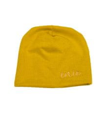 ENIE BABY Otroška kapa Bamboo mustard uni 9-12m
