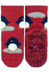 Sterntaler Nedrseče nogavice Penguin AIR 2 kosa v paketu rjave uni velikosti 17/18 cm - 9-12 m