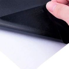 Mormark Stenska tabla, Tabla za pisanje, Samolepilna stenska nalepka + 5 kred ( Črna, 45 × 200 cm)| CHALKFUN