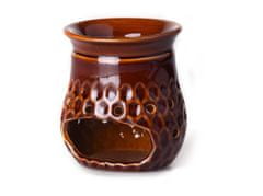 Aromalampa keramika 99x113mm, rjava