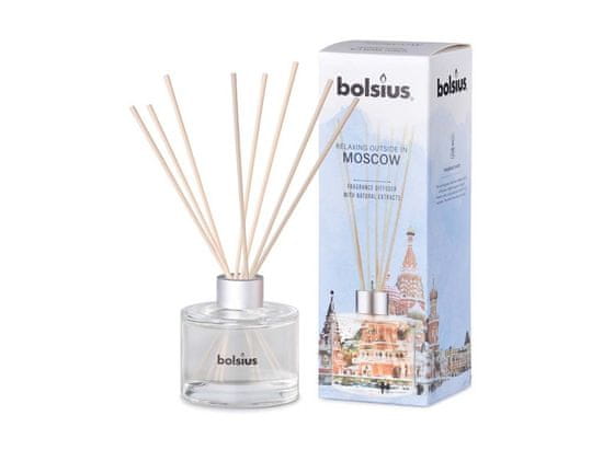 Bolsius Difuzor Moskva omejena izdaja 100ml + dišavne slamice