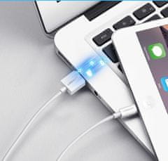 Ugreen Kabel za iPhone USB - Lightning MFI 1 m 2,4 A bel