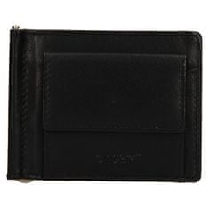 Lagen Tanka usnjena denarnica Lagen Handy I Core Black