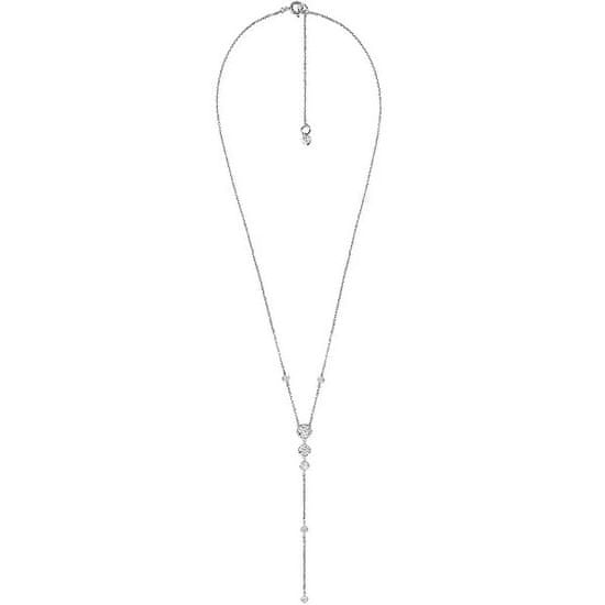 Michael Kors Vrhunska srebrna ogrlica s cirkoni MKC1452AN040