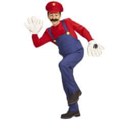Widmann Kostum vodovodar - Super Mario otroški, 140