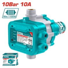 Total Avtomatsko elektronsko stikalo za uravnavanje tlaka vode 10Bar/10A (TWPS101)