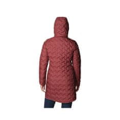 Columbia Jakne uniwersalne bordo rdeča XS Delta Ridge Long Down Jacket