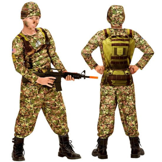 Widmann Pustni kostum Vojak "Power Soldier"