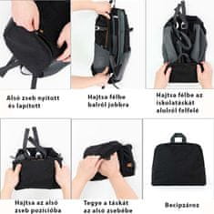 Dollcini nahrbtnik za prosti čas, športna torba, uniseks, potovalni/outdoor/gorski