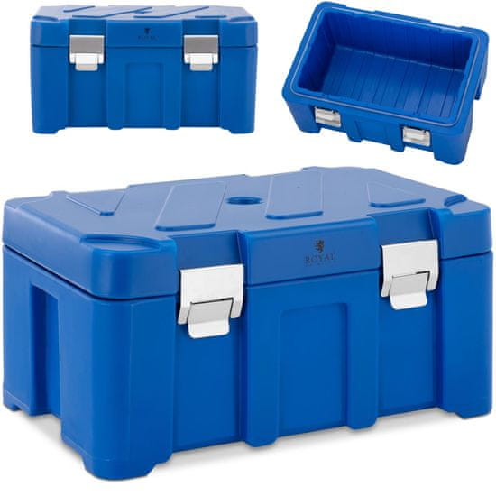 shumee Termo gostinska posoda termos za transport hrane 61 x 41 x 31 cm 30 l