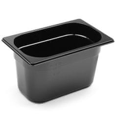 shumee GN 1/4 catering posoda iz črnega polikarbonata 265x162x150mm 4L Hendi 862612