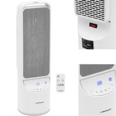 Uniprodo Električni stenski radiator z daljinskim upravljalnikom 1200/2000 W