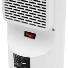 Uniprodo Električni stenski radiator z daljinskim upravljalnikom 1200/2000 W