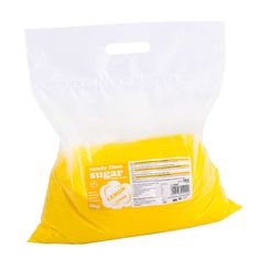 shumee Barvni aromatizirani sladkor za sladkorno vato rumen z okusom limone 5kg