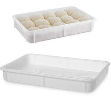 shumee Posoda za testo za kroglice za pico Budget Line 19,5 l 600 x 400 x 105 mm