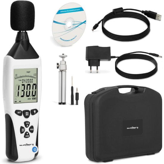 shumee Digitalni merilnik jakosti zvoka, decibel meter 30-130 dB