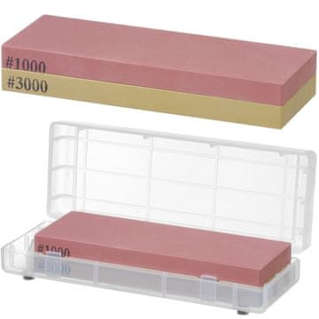 shumee Japonski kamen za brušenje nožev Naniwa zrnatost 1000/3000 - Hendi 820674