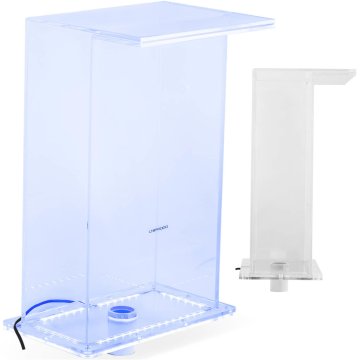 Uniprodo Vodopadni izliv z LED osvetlitvijo 35 cm, izliv vode 310 mm