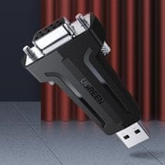 NEW Pretvornik DB9 RS-232 v USB - črn