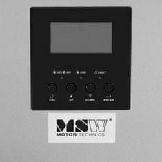 MSW Sončni pretvornik za fotovoltaiko LCD 5000 VA