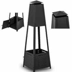 shumee Terasni vrtni kamin 30 x 30 x 100