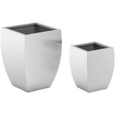 Royal Catering Komplet 2 okroglih loncev 27x27 cm 31x31 cm - iz nerjavečega jekla