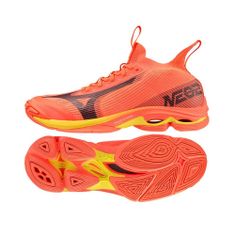 Mizuno Čevlji čevlji za odbojko oranžna 42.5 EU Wave Lighting Neo2