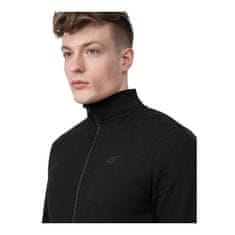 4F Športni pulover črna 176 - 179 cm/M AW23TSWSM69320S