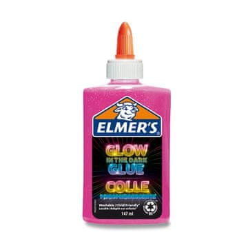 ELMER´S Glow in Dark Glue - roza