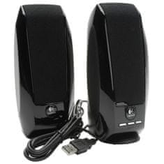 Logitech S150/Stereo/1,2W/črna