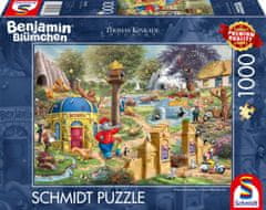 Schmidt Puzzle Benjamin Flower: 1000 kosov Benjamin Flower: Dan v živalskem vrtu Neustadt