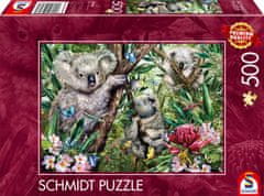 Schmidt Puzzle družina Koala 500 kosov