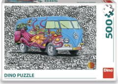 Dino HIPPIES VW 500 Puzzle